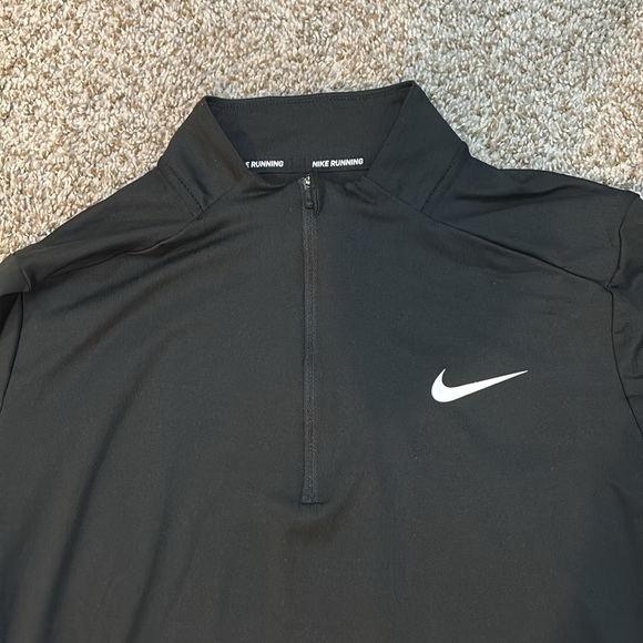 Black Nike Dri-Fit Quarter Zip - Picture 2 of 3